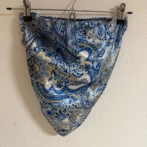 Windsor Blue and White Smocked Fabric